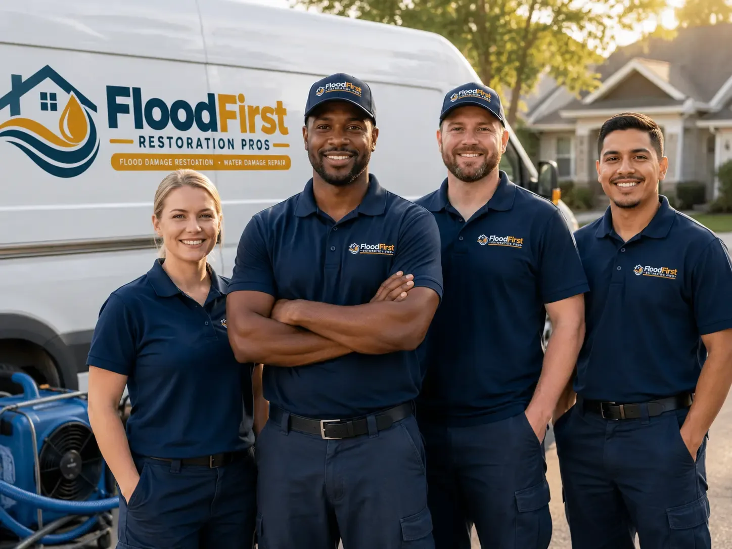 Flood Damage Restoration company in South Dos Palos, CA